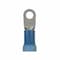 Panduit Ring Terminal, #10 Stud Size, 6 AWG, 600 V, Vinyl Insulated, Blue, 200 PK PV6-10RX-T - alternate 2